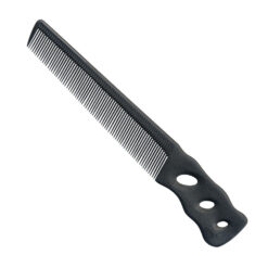 Y.S. Park Short Hair Barber Comb YS-205 (Carbon Black)