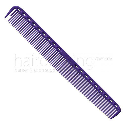 YS Park Extra Long Fine Cutting Comb YS-335 (Purple)