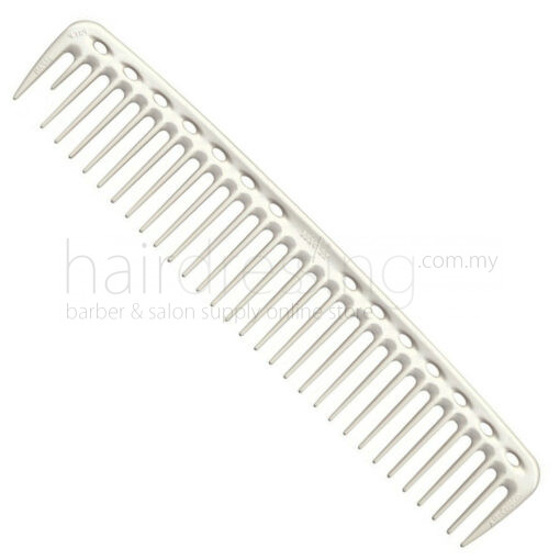 YS Park Flat Teeth Comb YS-402 (White)