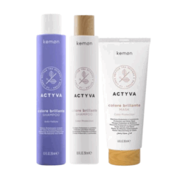 Kemon Actyva Colore Brillante Color Protection Anti Yellow Shampoo